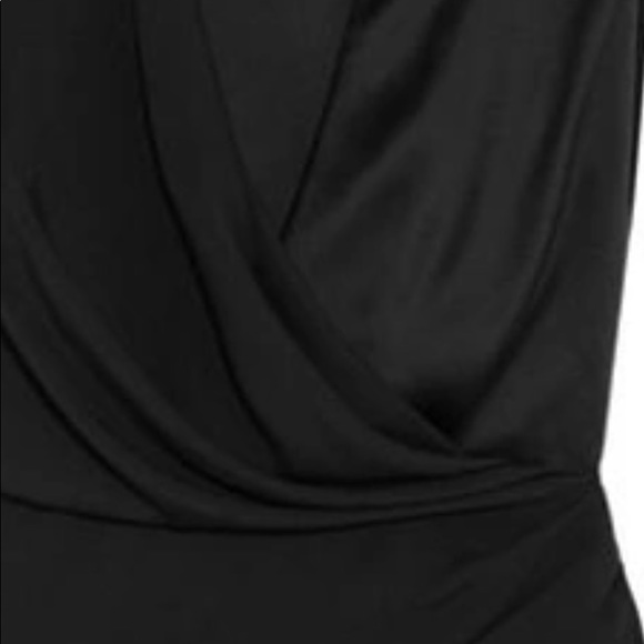 NWT CARMEN MARCH GATHERED CREPE MINI DRESS - Picture 3 of 16